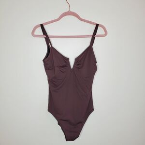 Vince Camuto One Piece Deep V Swimsuit | 12